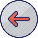 Left Arrow Directional Arrow Navigational Icon