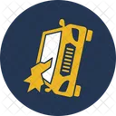 Left Side Crash Car Accident Automobile Icon