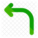 Left Turn  Icon