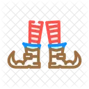 Leg Feet Elf Icon