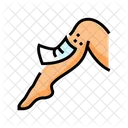 Leg Hair Depilation Icon