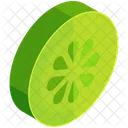 Lemon Lime Slice Icon