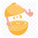 Lemon Cutting Lime Cutting Lemon Juice Icon