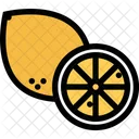 Lemon Vegetables Fruit Icon