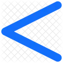 Math Symbols Less Than Solid Icône