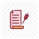 Letter Manuscript Scripture Icon