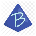 Letter Alphabet B Icon