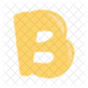 Letter Alphabet B Icon