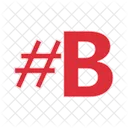 Letter B  Icon