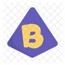 Letter Alphabet B Icon