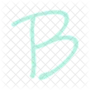 Letter Alphabet B Icon