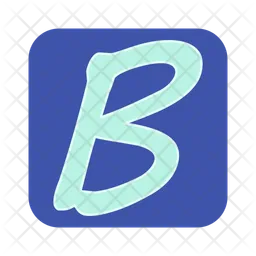 Letter B  Icon