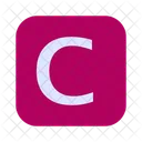 Letter Alphabet C Icon