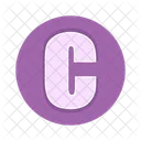 Letter Alphabet C Icon