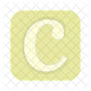 Letter Alphabet C Icon