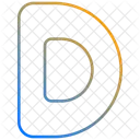 Letter d  Icon