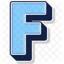 Letter F Alphabet Alphabetical Icon