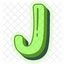 Letter J Alphabet Alphabetical Symbol