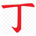 Letter J  Icon