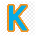 Letter K  Icon