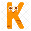 Letter k  Icon