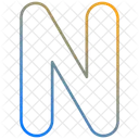 Letter N Icon