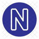 Letter N  Icon