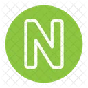 Letter N  Icon