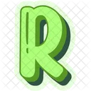 Letter R Alphabet Alphabetical Symbol