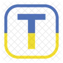 Letter t  Icon