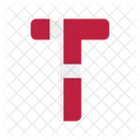 Letter T  Icon