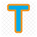 Letter T  Icon