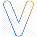 Letter V Icon