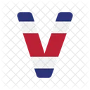 Letter V  Icon