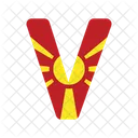 Letter V  Icon