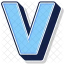 Letter V Alphabet Alphabetical Symbol