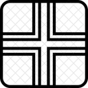 Lettland Lettisch Variante Symbol