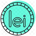 Leu Currency Money Icon