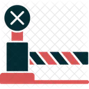 Level Crossing Transport Road Icon