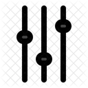 Levels Settings Adjustment Icon