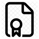 License Ui Document Icon