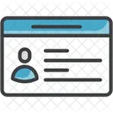 License Permit Certificate Icon