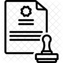 Licensure Documents Application Icon