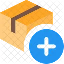 Lieferbox Plus Box Plus Paket Hinzufugen Symbol