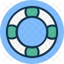 Life Saver Life Donut Life Preserver Icon