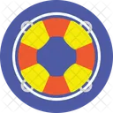 Lifesaver Lifeguard Ring Icon