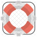 Lifebelt Life Preserver Life Ring Icon