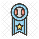 Beisbol Juego Insignia Icono