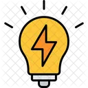 Light Bolt Bulb Light Icon