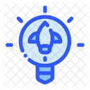 Lightbulb Innovation Entrepreneurship Icon